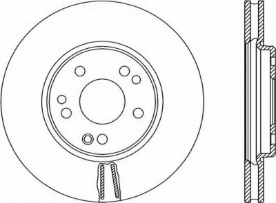 OPEN PARTS bdr130620 -  Тормозной диск